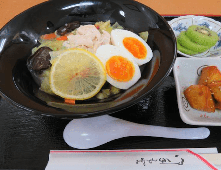 ヘルシー鶏だしラーメン