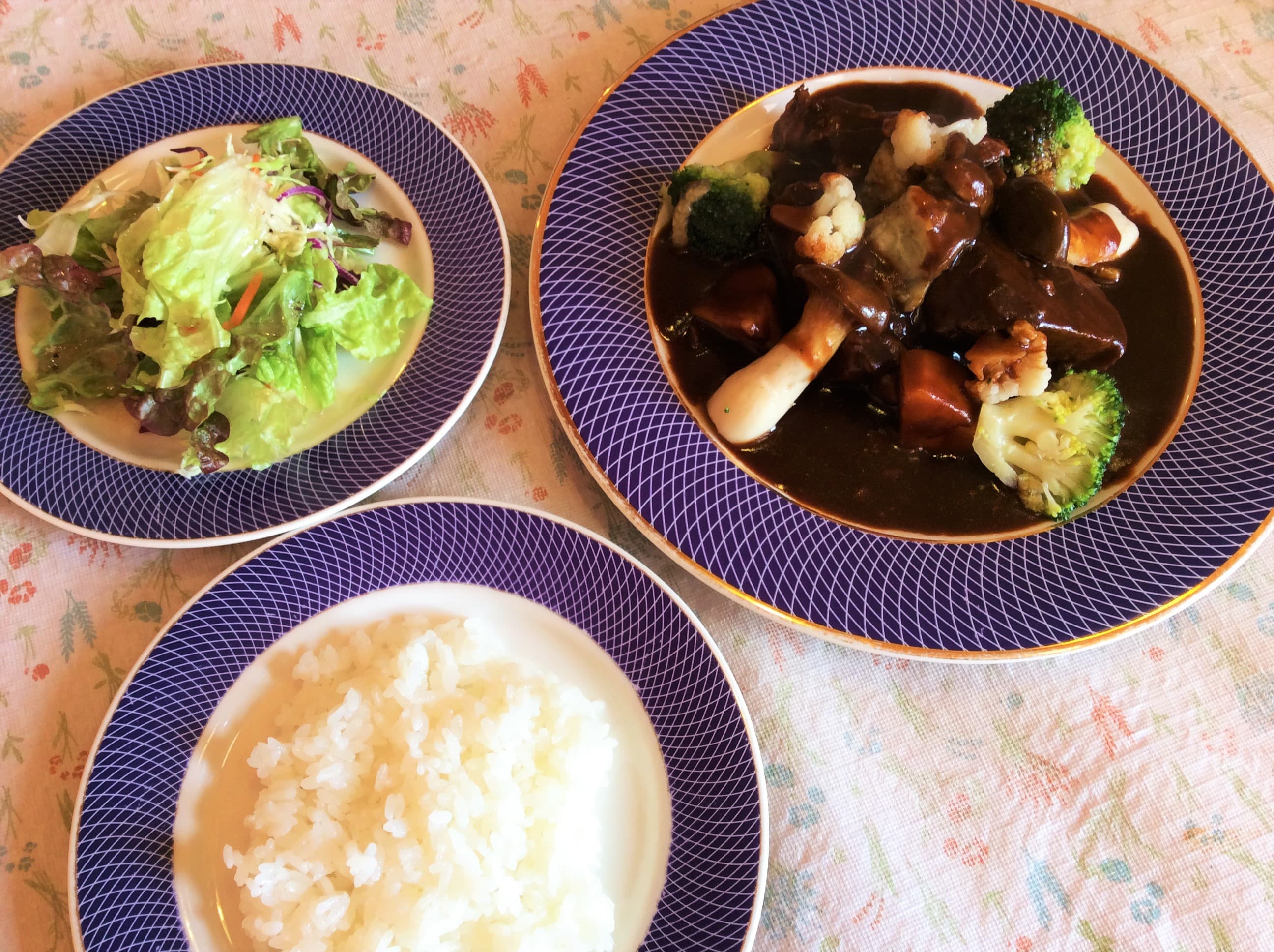 ビーフシチューランチ