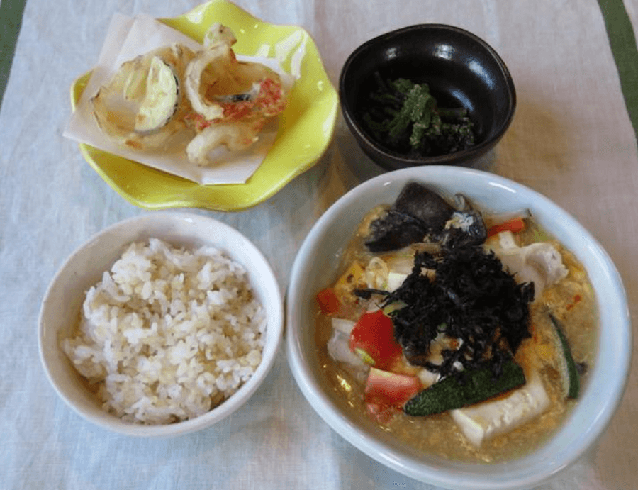 豆腐の食べるスープ酸辣湯